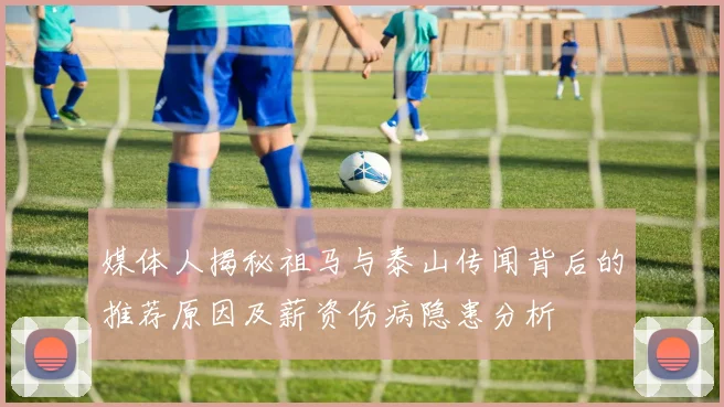 媒体人揭秘祖马与泰山传闻背后的推荐原因及薪资伤病隐患分析